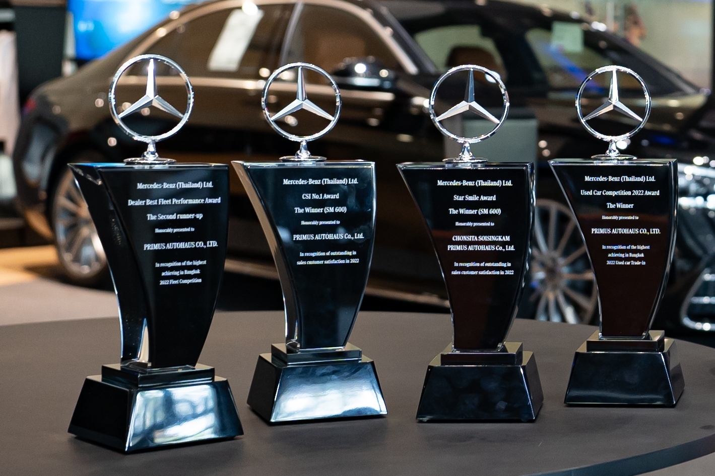 Benz Primus Wins 4 Honored Awards TOAVH